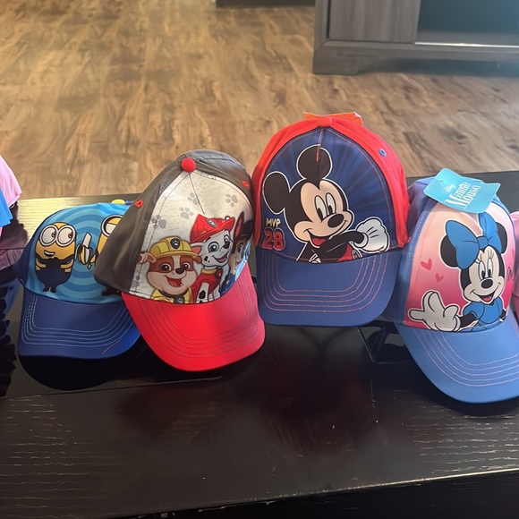 Children adorable adjustable caps.   All new.  Sold individually or as a group. - Picture 11 of 14